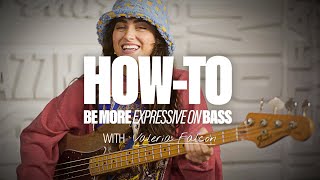 “For God so loved the world, that He gave His only Son, so that everyone who believes in Him will not perish, but have eternal life. -John（00:03:16 - 00:05:51） - How to Be More Expressive on Bass with Valeria Falcon | How To | Fender
