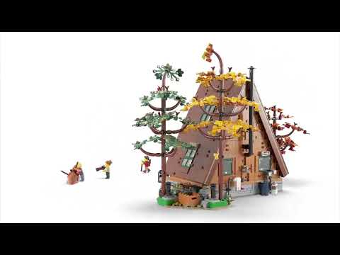 LEGO Ideas 21338 A-Frame Cabin