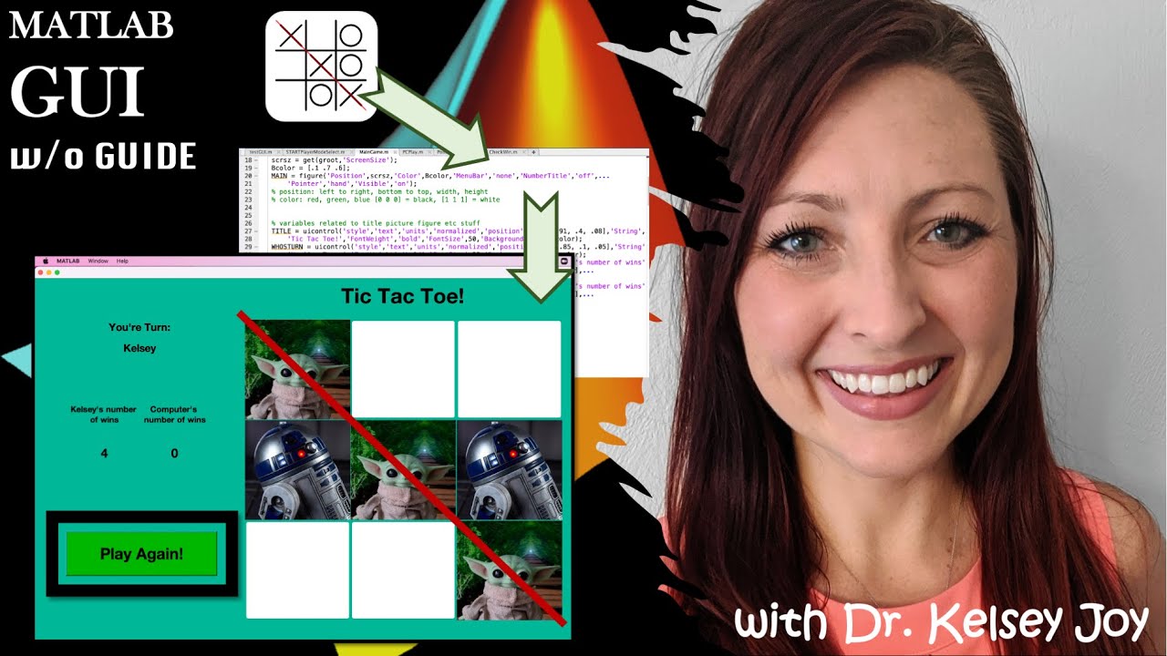 How to start to develop a GUI (Graphical User Interface) for beginners (example: Tic Tac Toe)
