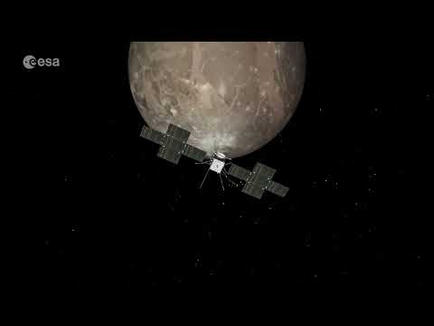 Juice’s Flyby of Ganymede