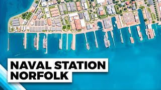Inside The World's BIGGEST Naval Base - Naval Station Norfolk