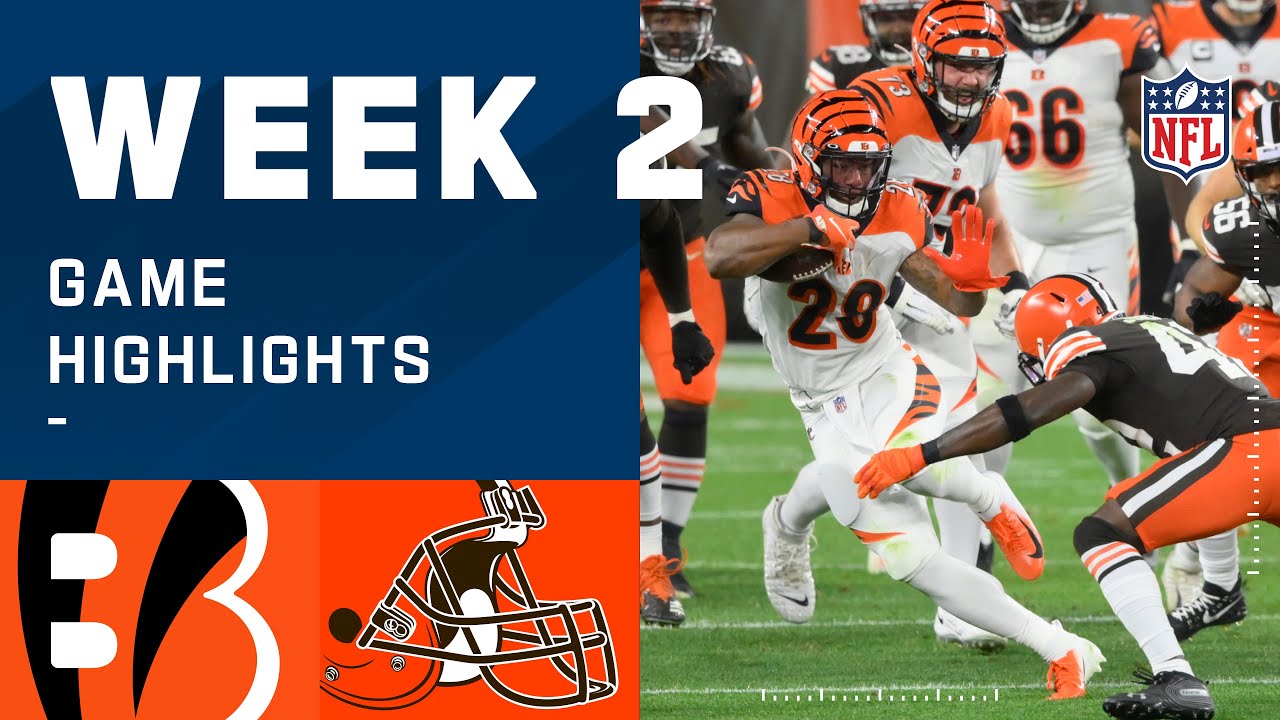 Bengals vs. Browns Week 2 Highlights | NFL 2020
