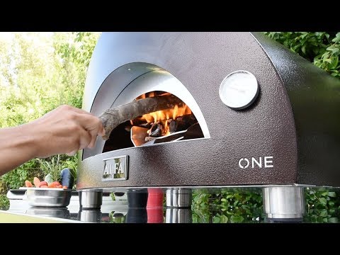 Alfa One 23-Inch Outdoor Countertop Wood-Fired Pizza Oven - Copper - FXONE-LRAM