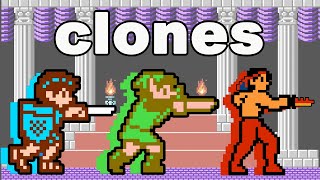 Zelda 2 Clones on the NES (Nintendo Entertainment System Zelda II: The Adventure of Link)