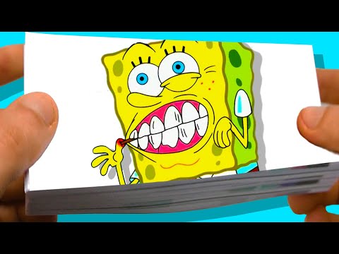 SpongeBob's Insides 3 - Flipbook Animation