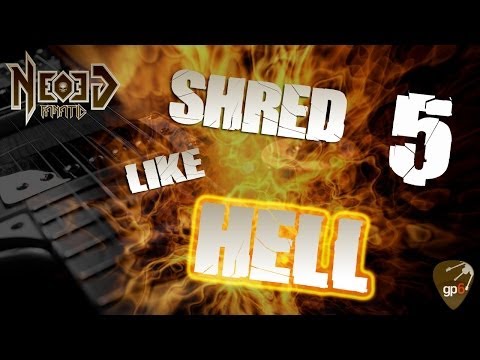 SHRED like HELL #5 guitar lick - Kirk Hammett's 1983 lick !