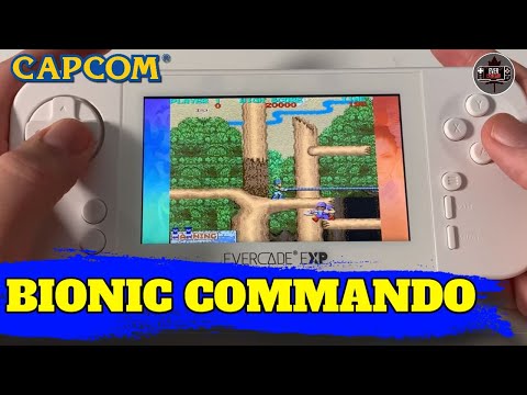 Evercade Exp Capcom Collection - First Look at Bionic Commando