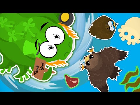SEA MONSTER vs GOLDEN SHAHBAZ in MOPE.IO !! FUNNY MOMENTS