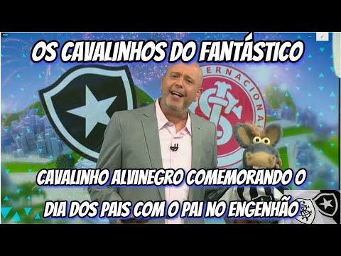 CAVALINHOS DO FANTÁSTICO | GOLS E O CAVALINHO ALVINEGRO COM O PAI NO ENGENHÃO