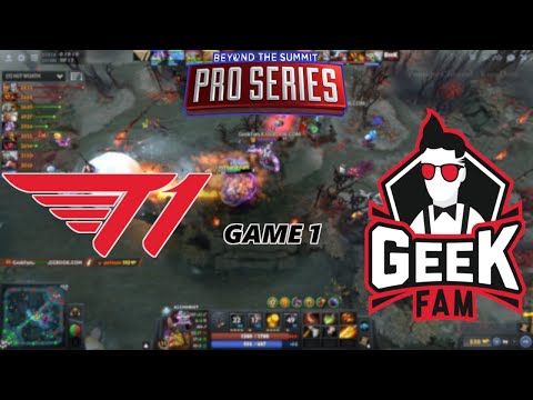 T1 VS GeekFam  | Round-Robin Game 1 Highlights | BTS Pro Series | SouthEast Asia