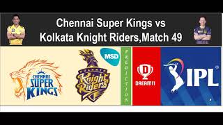 CSK vs KKR  Dream11 Team Prediction in Tamil || IPL 2020 || Match 49 || 29/10/2020