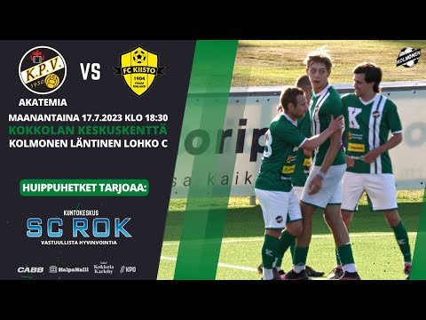 KPV Akatemia - FC Kiisto ma 17.7.2023 | Huippuhetket