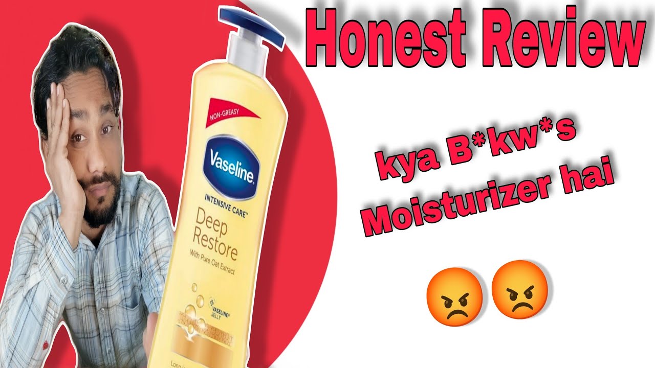 Vaseline Intensive Care Deep Moisture Body Lotion Review | vaseline body lotion review