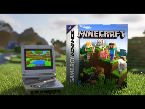 I made 3D Minecraft for the GBA!
