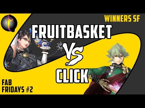 FABF2 Singles: SSB Wii U - WSF - FruitBasket vs Click