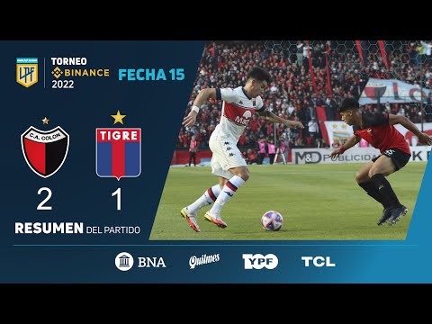 #TorneoBinance | Fecha 15 | resumen de Colón - Tigre