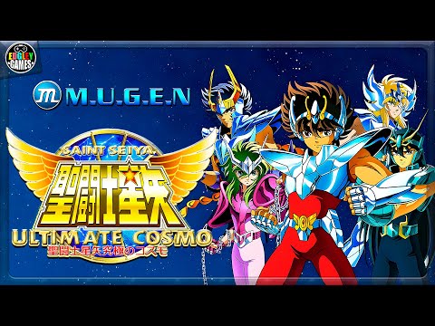 Saint Seiya: Ultimate Cosmo - Gameplay with Shiryu (M.U.G.E.N) 【Under Development】