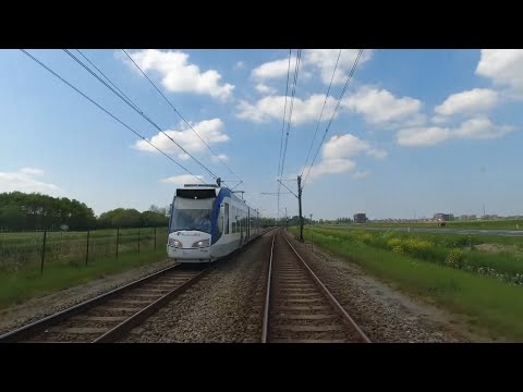 HTM RandstadRail 4: Lansingerland-Zoetermeer - Den Haag De Uithof | HTM 4012 | 2022