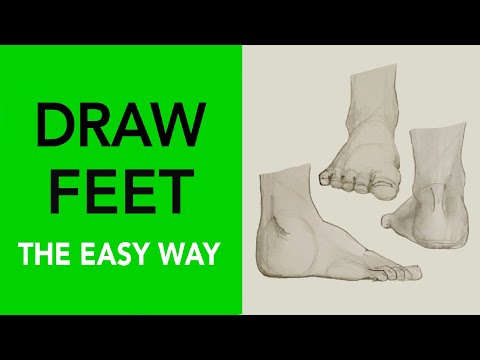 How to Draw Realistic Feet (Easy Step-by-Step Tutorial)