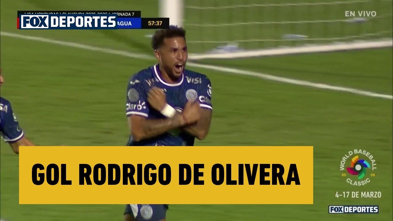 🤩 GOL Rodrigo De Olivera | Olimpia 0-1 Motagua | Fecha 7 | Clausura 2026 | Liga de Honduras