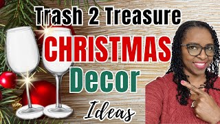 ♻️Thrifted to Treasure Christmas Crafts | Repurposed Holiday DIYs Pt2 | Quick & Easy Crafts