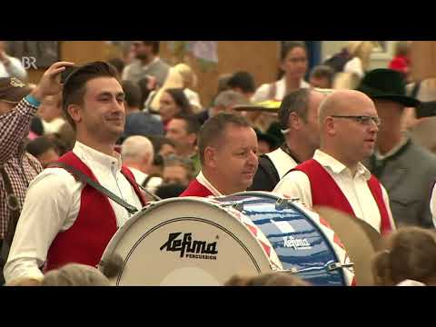 Trachtenkapelle Hesslar - Ruetz Marsch - LIVE 2018 Oide Wiesn