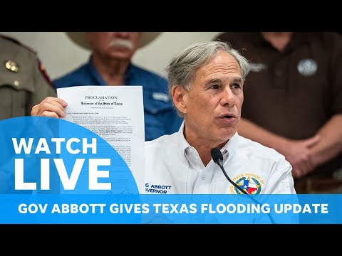 Live: Abbott press conference provides Texas flooding update, plus search and rescue details