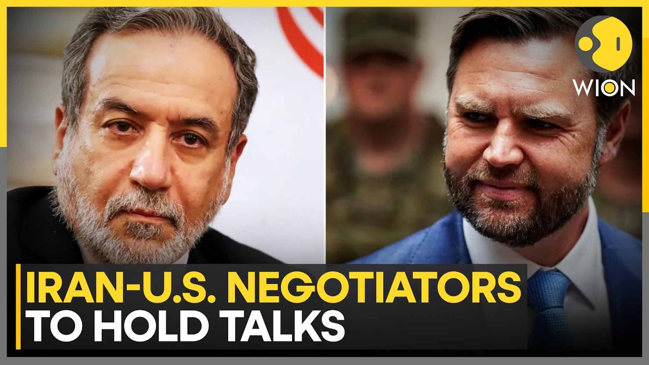 US-Iran Peace Talks: US Vice President JD Vance Arrives in Switzerland | WION News