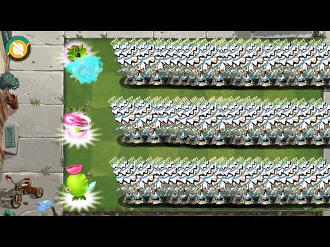 Pvz 2 Challenge - Which plant Can Kill 40 Zombies Cake With 1 food plant?