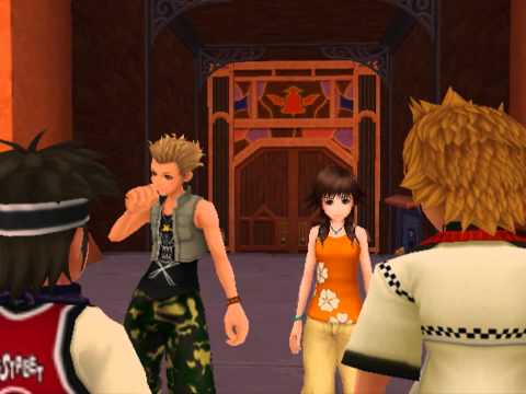 Kingdom Hearts II, English cutscene: 62 - Depart for the Seven Wonders - HD 720p