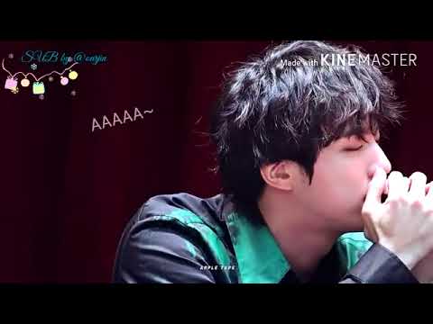 [ENG] 180527 BTS Fansign | Omg Jin he's killing me