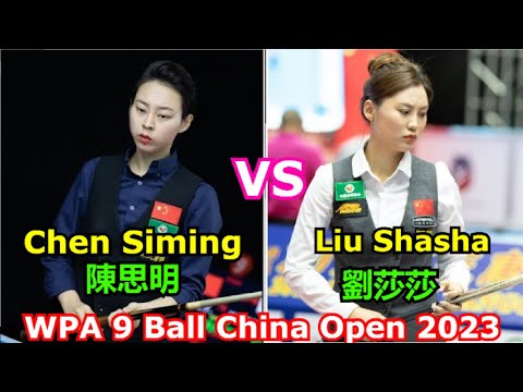 Chen Siming vs Liu Shasha | 2023 WPA 9-Ball China Open