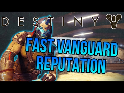 Destiny How To Get Fast Vanguard Reputation | Best Way To Rank Up Vanguard