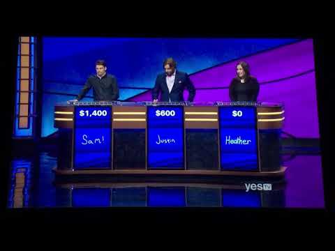 Jeopardy, Sam Kavanaugh Day 3 - 1st Daily Double (7/12/19)