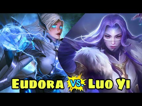 ⚡️EUDORA VS LUO YI | RANK GAMEPLAY MOBILE LEGENDS