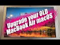 How To Update Your Old MacBook Air To A NEW MacOS 100 FREE