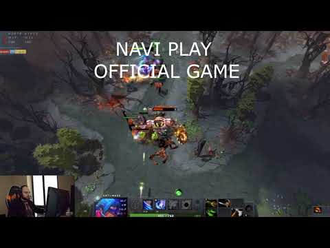 NAVI Dota 2 play official game
