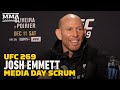 Josh Emmett Says Fans Are Excited To ‘Watch Car Wreck’ Against Dan Ige | UFC 269 | MMA Fighting