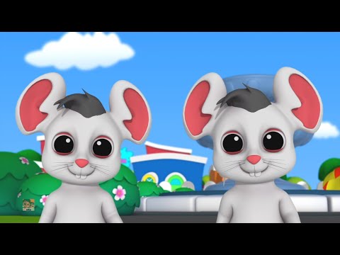 Do Chuhe The Mote Mote | दो चूहे थे | Hindi Poem | Hindi Rhymes For Kids | बाल कवितायेँ