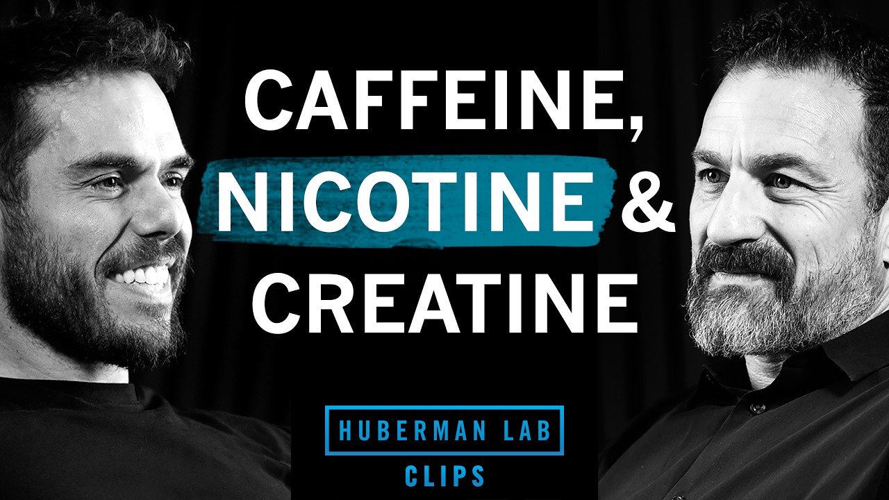 Caffeine, Nicotine & Creatine: What to Use & When | Ross Edgley & Dr. Andrew Huberman