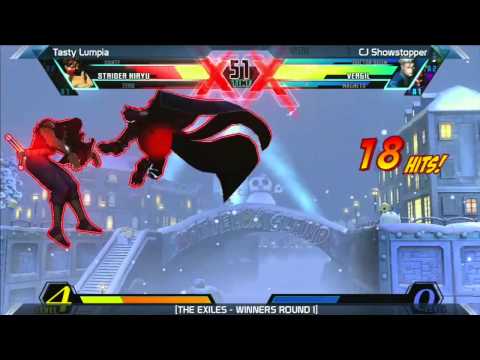 UMVC3: CJ Showstopper vs Tasty Lumpia - The Exiles