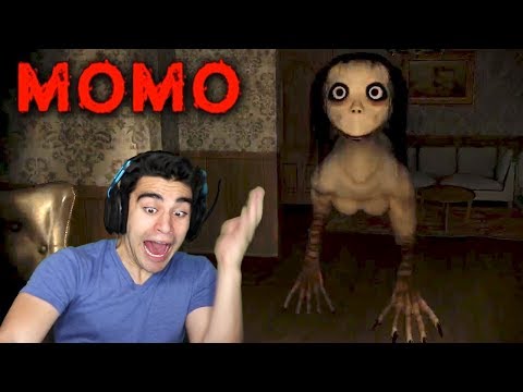 MOMO BROKE INTO MY HOUSE TO GET ME!!!! - Momo (Ending - Creepypasta game)