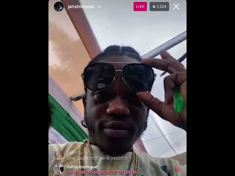 Jahshii jus diss Brysco and intense on IG live