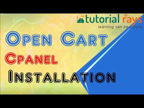 3 OpenCart Installation through Cpanel | How to install openCart through Cpanel