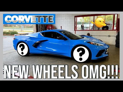 C8 Corvette - We got new amazing wheels for the C8 and I couldn't be happier!