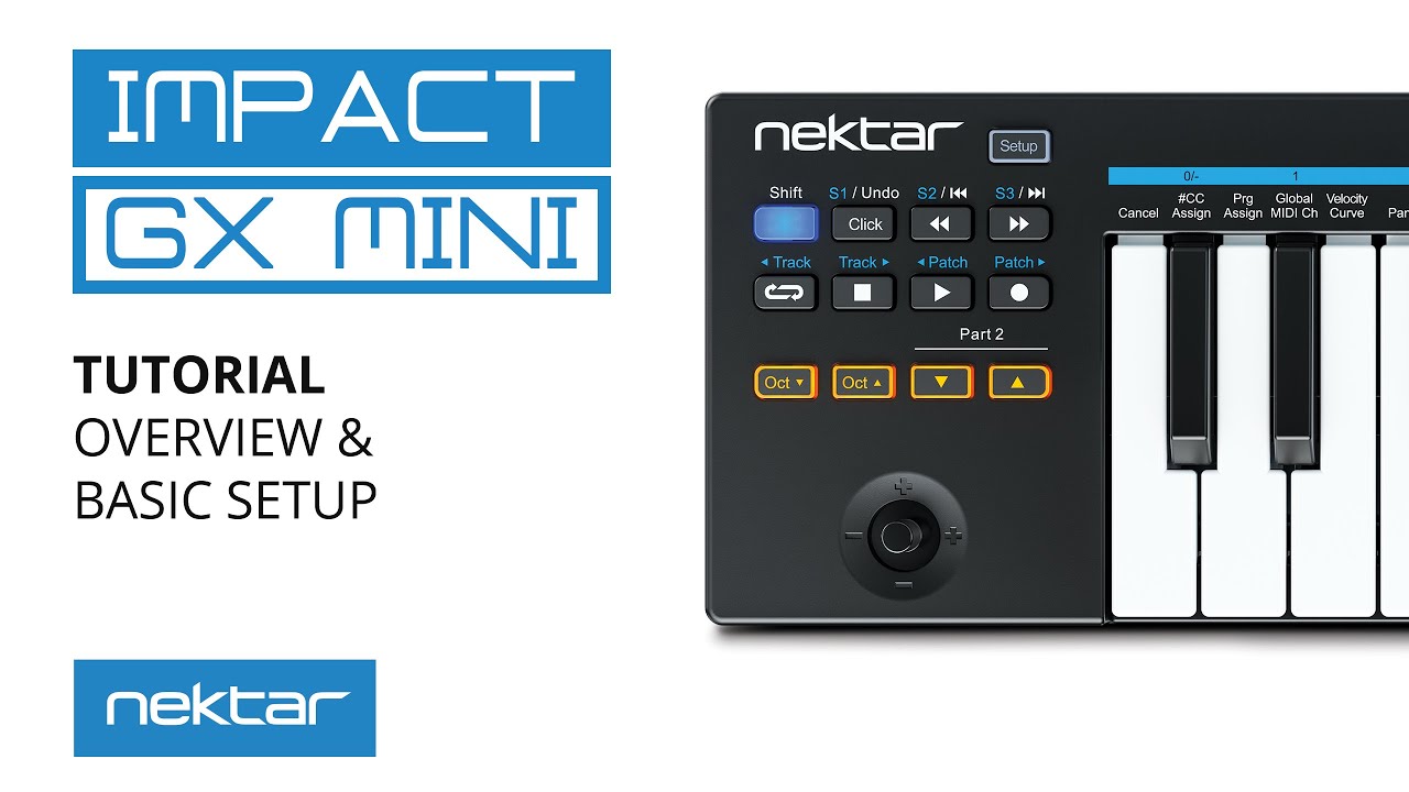 Nektar Contrôleur clavier Impact GX Mini