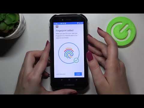 How to Add Fingerpint in DOOGEE S40 - Set Up Screen Lock