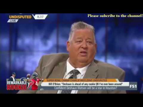 Skip and Shannon Undisputed Today 8/2/2017 - Confident Deshaun Watson will be a star in Houston?