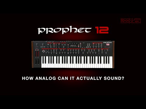Prophet 12 - How Analog can it sound? - *Only P12 Effects Used*