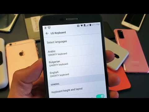 LG Stylo 3: How to Add Many Keyboard Languages & Switch Between Them in 1 Second